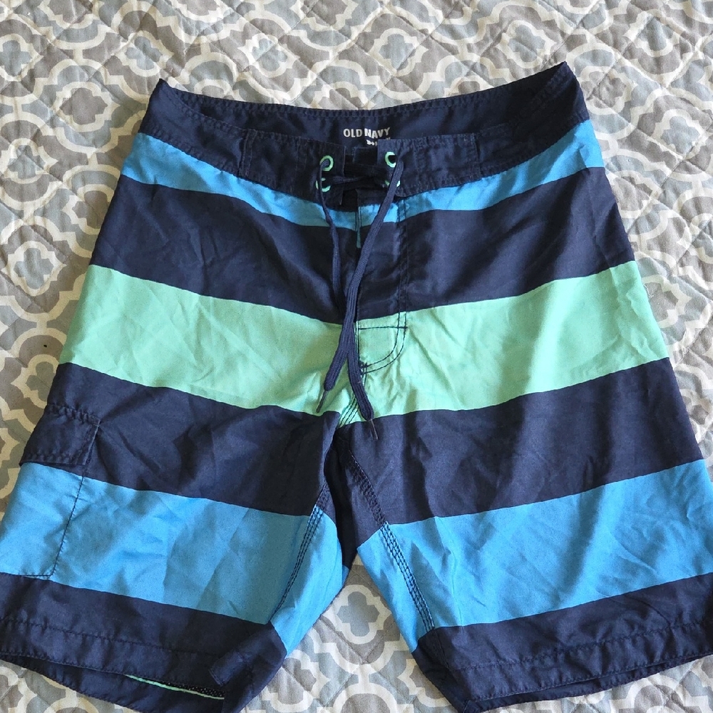 $1 Old Navy Striped Swim Shorts